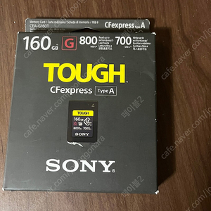 소니 메모리카드 cfexpress type a 160 gb