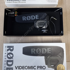 RODE Videomic pro 로데 비디오마이크 프로 판매