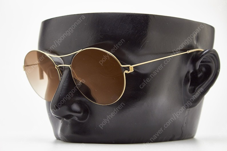 린드버그 여성용 골드 미러 선글라스 안경 끝판왕 미사용 54 18 135 48 여의도 안경 연예인 안경--1