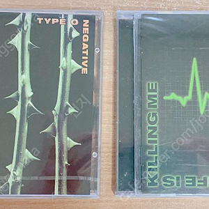 타입 오 네거티브 Type O Negative CD 모음/ ﻿Type O Negative - October Rust /﻿ Life Is Killing Me 미개봉