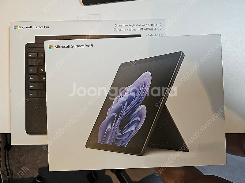 서피스 프로9 i5/16gb/256 그라파이트 풀셋 (...--2