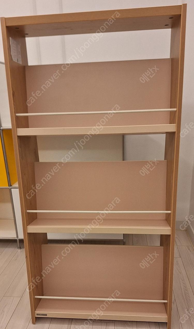 리바트 전면 3단 책장--2