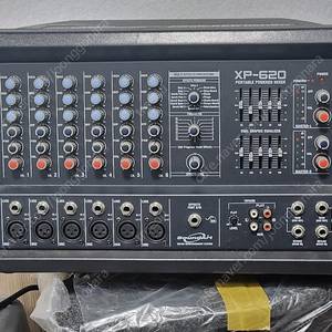 XP-620 파워드믹서 100w+100w 14만원