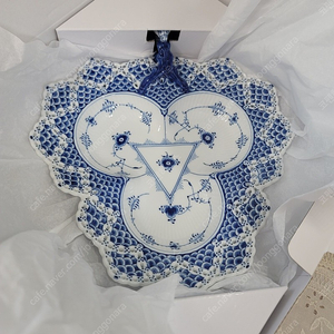 로얄코펜하겐 블루 풀레이스 오발접시 25cm 2장