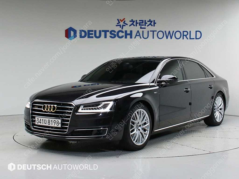 아우디뉴A8 60 TDI 콰트로 LWB@중고차@중고@할부@미필@전액할부@