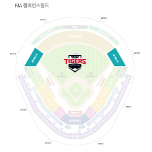 4월6일 토 5시 기아타이어즈vs 삼성라이온즈 1루 비스트로펍 티켓 정가양도