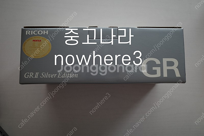 리코 gr2 실버 에디션 한정판 판매합니다--1