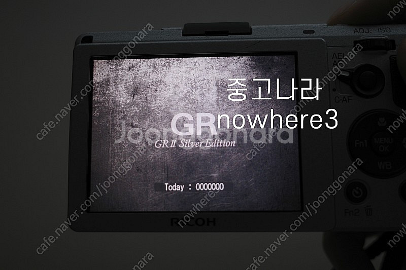 리코 gr2 실버 에디션 한정판 판매합니다--8