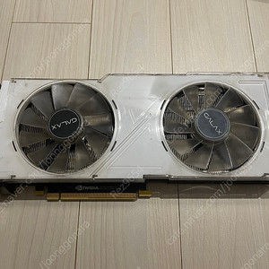 RTX2080 갤럭시 화이트