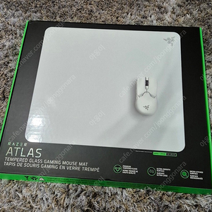 Razer atlas 아틀라스 마우스패드 화이트