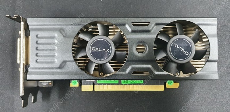 갤럭시 GALAX 지포스 GTX 1650 D5 4GB LP (중고)