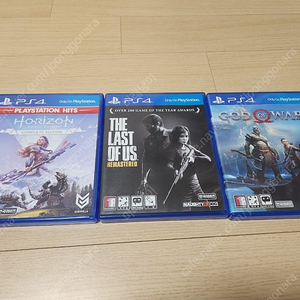 ps4 라오어, 갓오브워,호라이즌 제로던 컴플리트