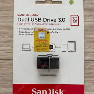 [새상품]샌디스크 울트라 Dual USB 32GB 2개