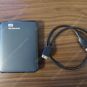 WD New Elements Portable Gen2 (1TB) WD 외장하드 팝니다