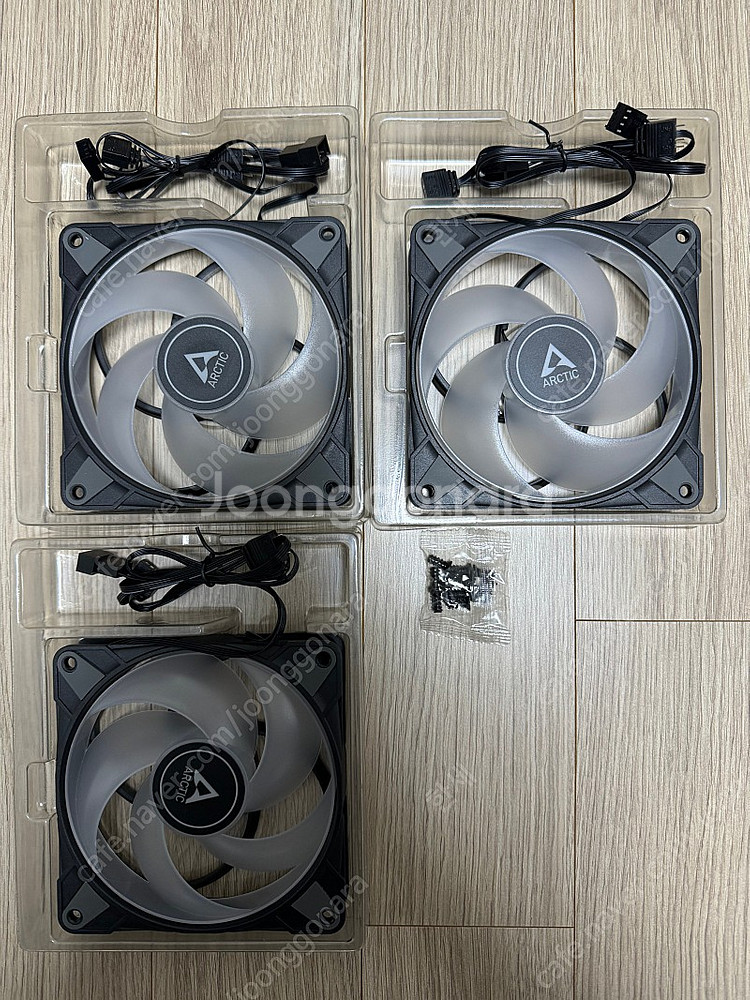 ARCTIC P12 PWM PST ARGB 팬 3개 팝...--0