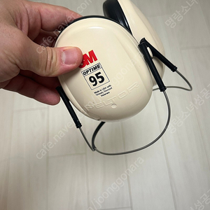 3M H6B/V 넥밴드형 귀덮개 청력보호구 안전용품 귀마개