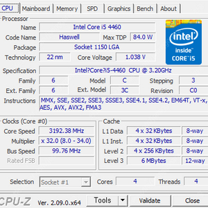 i5 4460 + b85m pro + 14g ram