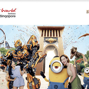 싱가포르 유니버셜 스튜디오 어린이 입장권 2장 판매(4/11.목)
