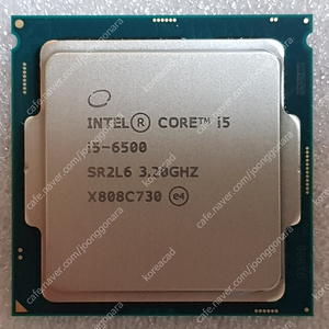 i5-6500 인텔(INTEL) CPU 단품 판매 합니다.