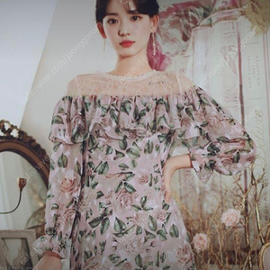 Milkcocoa amelie french rose dress (mini) s사이즈