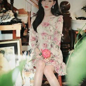 밀크코코아 only milkcocoa 1369. Romantic cascade bouquet dress