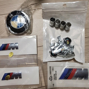 BMW M 부속품 타이어캡 번호판캡 조그셔틀 액세서리