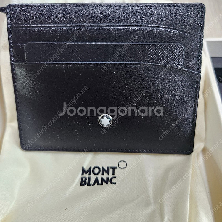[미사용새상품] 몽블랑 카드지갑 홀더 마이스터스(106...--3