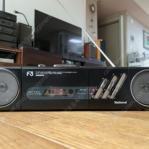 내쇼날 카세트라디오 붐박스 RX-F3