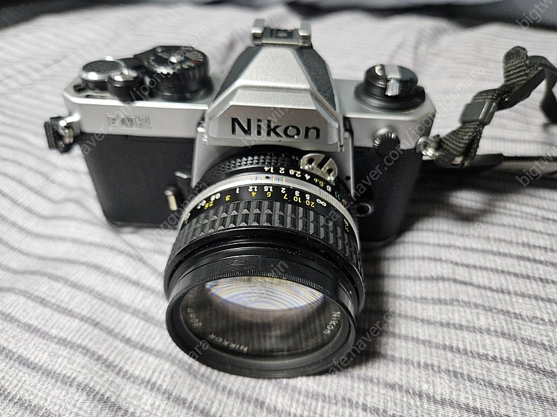 니콘 FM2 필름카메라 50mm 1.4렌즈포함 판매합니다.
