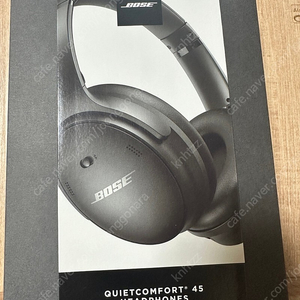 보스 QC 45 블랙