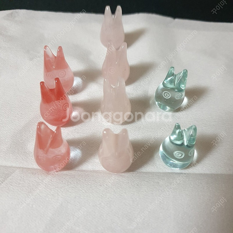 지브리 정품 토토로 행운석(청류, 로즈, 체리)--0