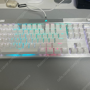 커세어 k70 pro opx 화이트 스피드 은축