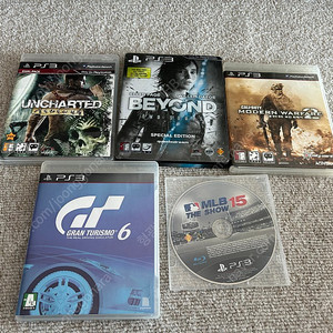 PS3 게임 CD 5장 일괄