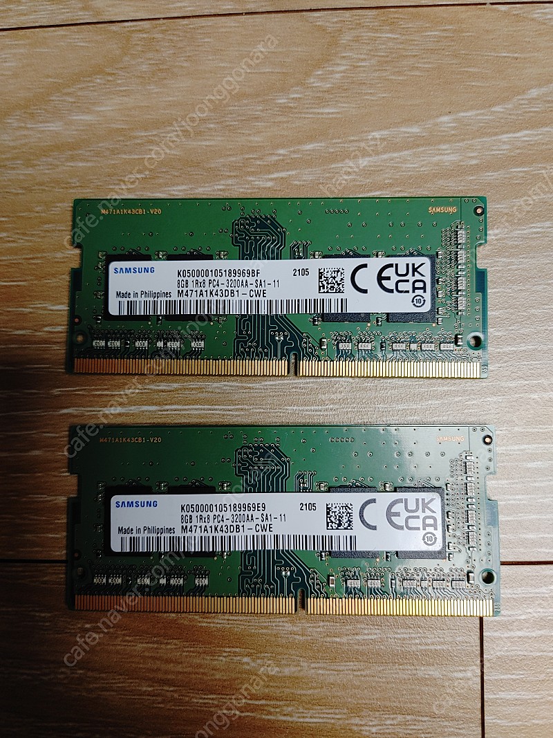 노트북용 메모리 삼성 DDR4-3200 16GB(8Gb*2)