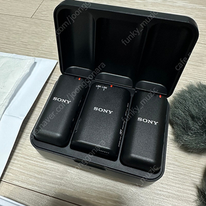 소니 sony ecm w3 무선 마이크