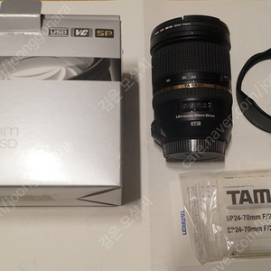 탐론 24-70mm f2.8 VC 캐논마운트용 정품렌즈 박스셋