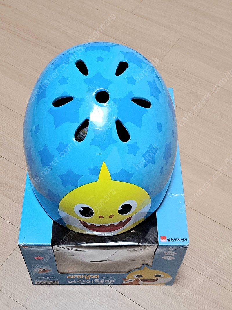 삼천리자전거 아기상어 아동 어반 헬멧 판매 (블루 색상 , 어린이 헬멧 , 핑크퐁)
