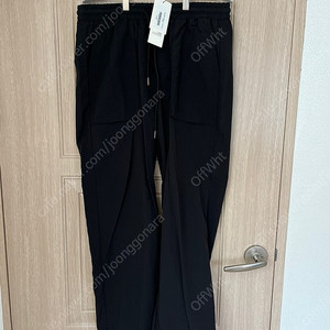 [34] 세븐셀라 나일론 레귤러 입체포켓 조거 스토퍼 블랙