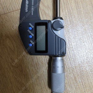 디지메틱 마이크로미터 산업용 Digimatic Micrometer IP65 미쓰도요 0~25mm 0.001mm 버니아캘리퍼스