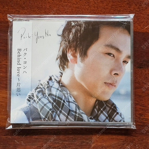 박용하 Behind love 일본 싱글 CD 중고