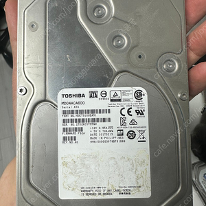 (TOSHIBA HDD 6TB) 도시바 6테라 하드 팝니다. (75,000원)