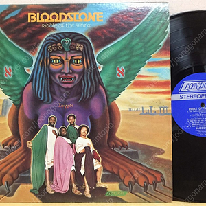 LP ; bloodstone - riddle of the sphinx 블러드스톤 엘피 음반 70년대 소울 펑크 soul funk