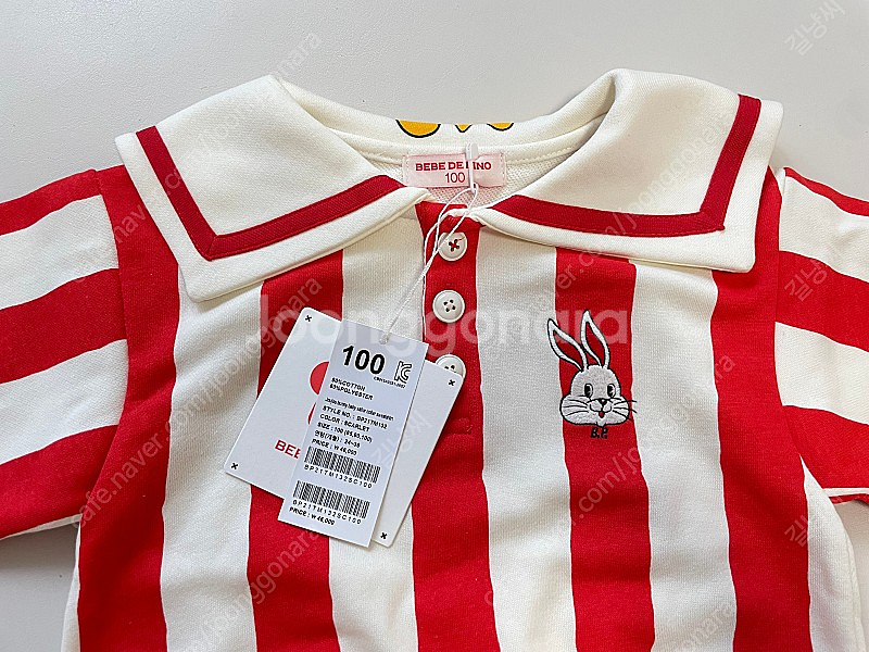 베베드피노 쥬쥬버니 100 티셔츠 새제품--1