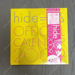 히데 Hide 한정반 오피셜 LP Calendar 캘린더 Calendar 2009 판매 X-Japan