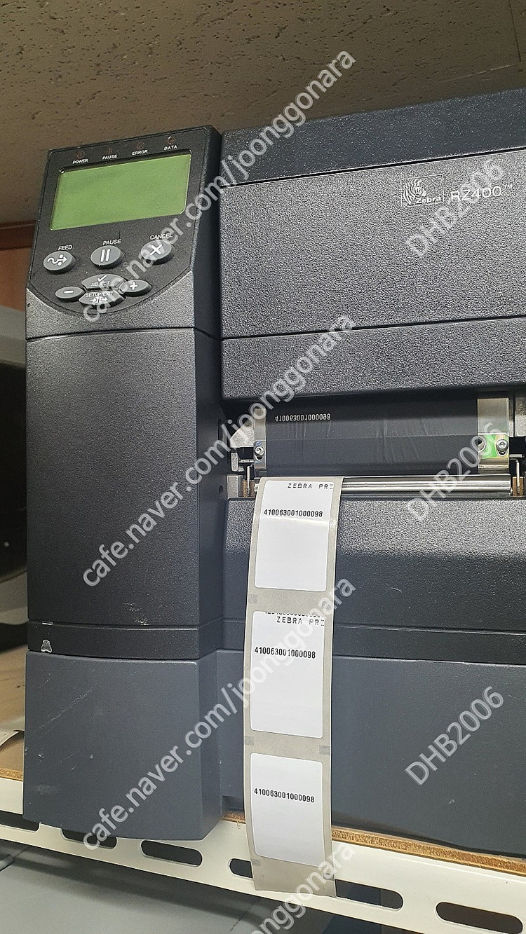 지브라 RZ400 RFID프린터 및 모토로라 mc3200 RFID PDA스캐너 일괄 100만원 새장비 600만원이상--1