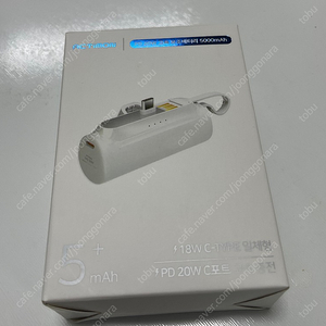 엑티몬 보조배터리 5000mAH c포트