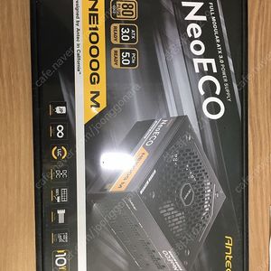 안텍 NeoECO 80PLUS GOLD 풀 모듈러 ATX 3.0 PCIE5 1000W X7000A382EU-23