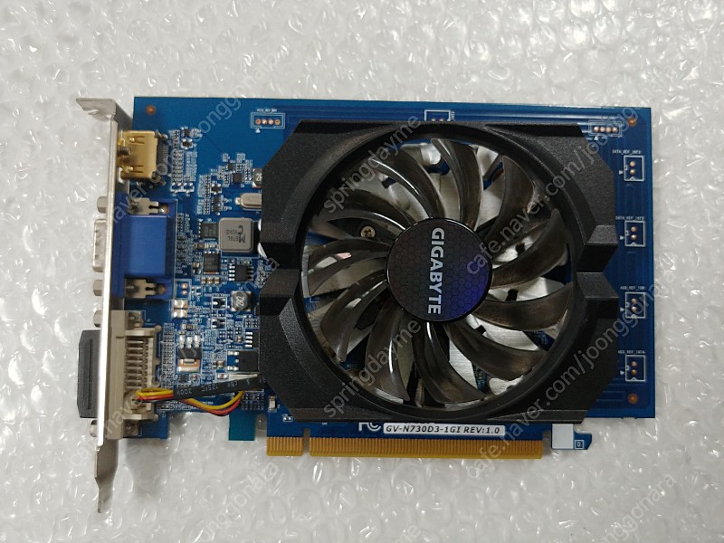 기가바이트 GT 730 2G 그래픽카드팝니다.