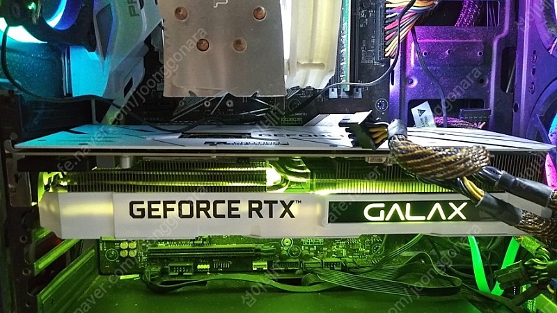 [판매]갤럭시 RTX 3070 EX 화이트 OC D6X 8G/개인소장용 S급