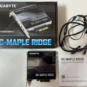 기가바이트 GC-MAPLE RIDGE 썬더볼트4 PCI 확장카드